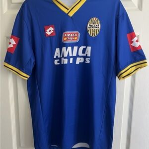 Hellas Verona 2001-02 Home Jersey - Lotto - size Large